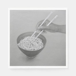 Noodles - Standard Luncheon Paper Napkins Serviette