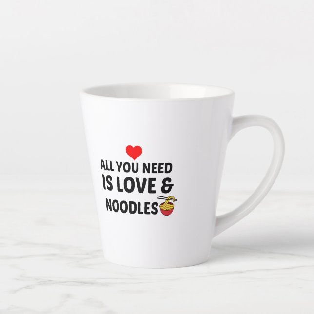 NOODLES UND LIEBE MILCHTASSE (Rechts)