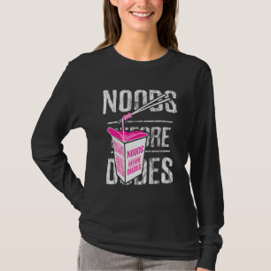 Noods Before Typs Noodles Femism Feminist 2 T-Shirt