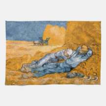 Noon, Erholung aus der Arbeit von Vincent Van Gogh