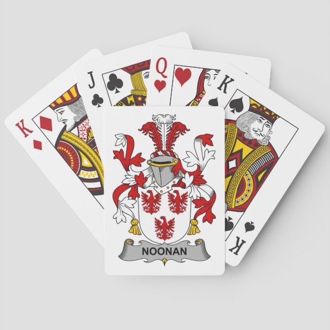 Noonan Familienwappen Spielkarten (Rückseite)