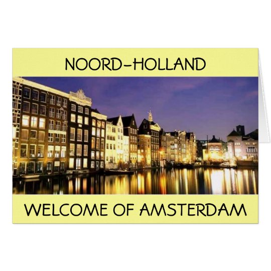 NOOR-, HOLLAND-Karte Karte