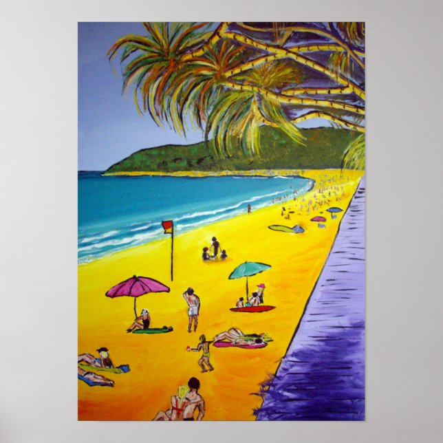 Noosa Beach Poster (Vorne)
