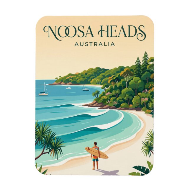 Noosa Heads Australien Magnet (Vertikal)