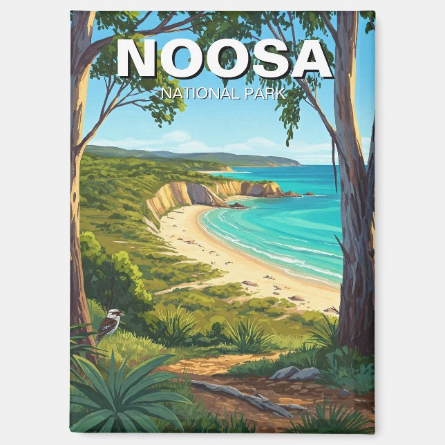 Noosa Nationalpark Australien Reisen Magnet (Vorderseite)