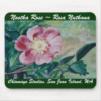 Nootka-Rosen-Mauspad Mousepad