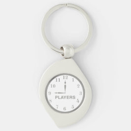 NOP Clock-Logo-Schlüsselanhänger Schlüsselanhänger