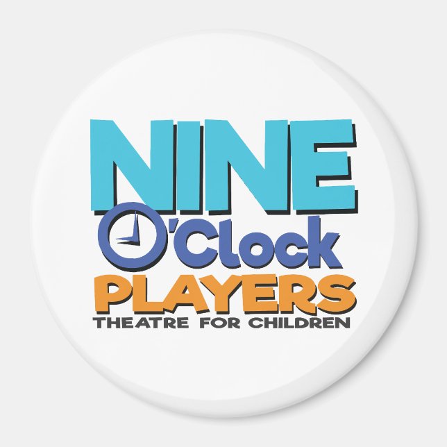 NOP-Farblogomagnet Magnet (Vorne)