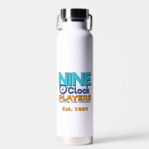 NOP Logo Est. 1929 Wasserflasche