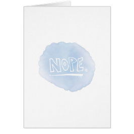 Nope