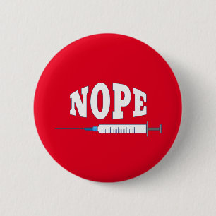 NOPE gegen den Impfstoff Button