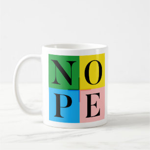 NOPE KAFFEETASSE