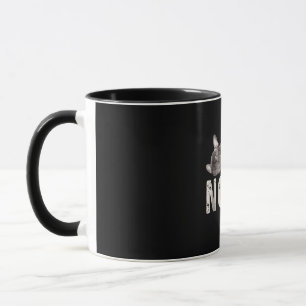 Nope Lazy French Bulldog Dog Lover Gift Tasse