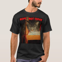 Nope nicht heute faule Katze Meme