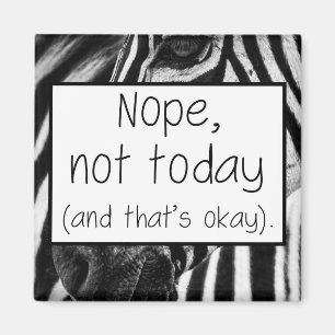 Nope nicht heute und das ist okay Zebra EDS Magnet