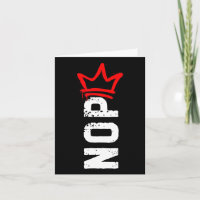 Nope No Kings Protest Sign Funny AntiTrump 4.