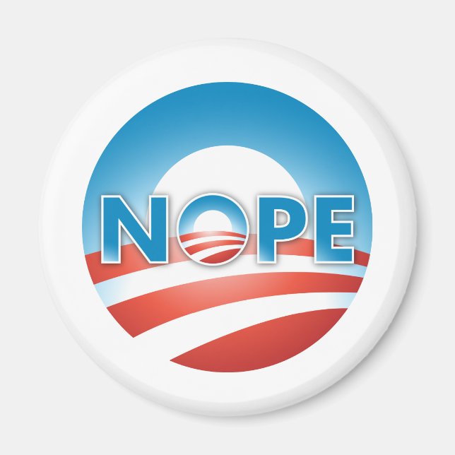 NOPE NO WAY MAGNET (Vorne)