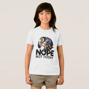 Nope Not German Shepherd Tri-Blend Shirt