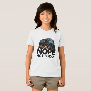 Nope Not Rottweiler Tri-Blend Shirt