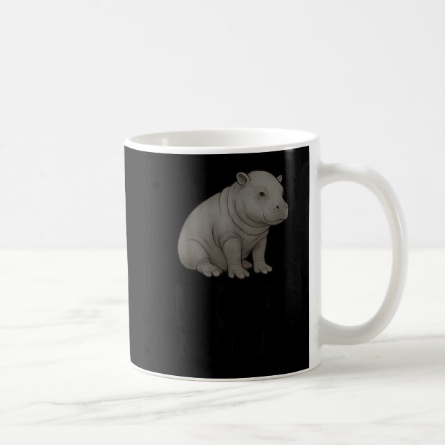 Nope Not Today Cute Mars The Hip Funny Lazy Quote  Kaffeetasse (Rechts)
