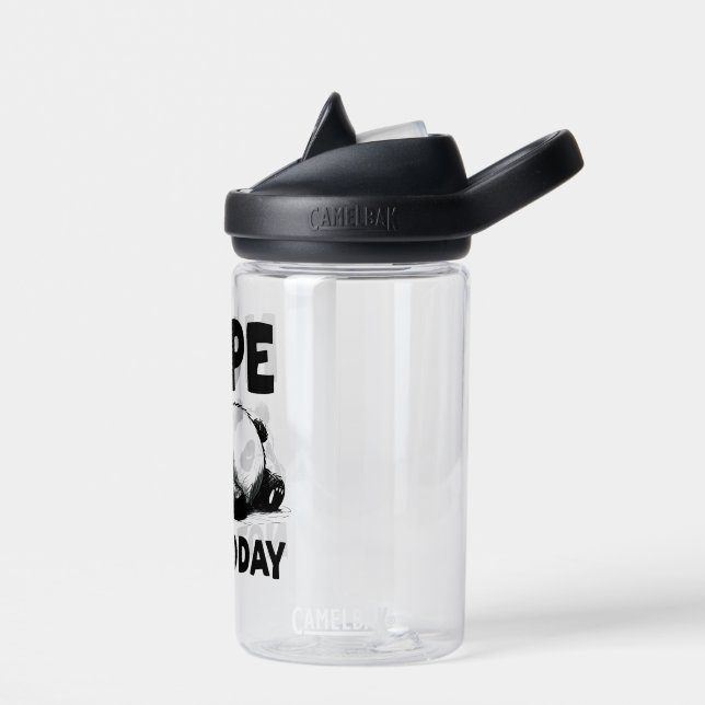Nope not Today Panda Bear Water Flasche (Links)