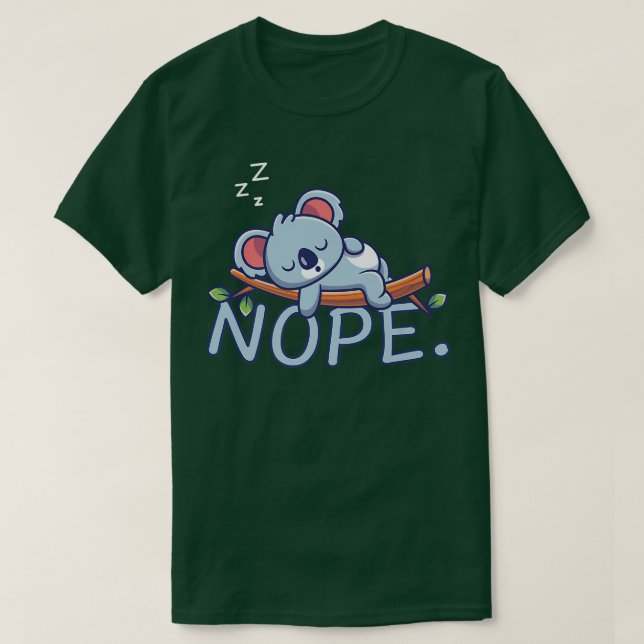 Nope T-Shirt (Design vorne)