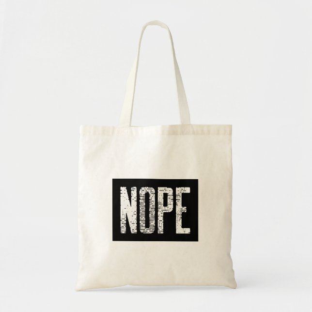NOPE TRAGETASCHE (Vorne)