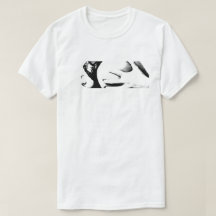 N'opprimez pas le T-Shirt Booty B&W
