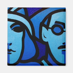 Nora Barnacle und James Joyce Magnet