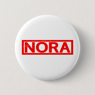 Nora Briefmarke Button