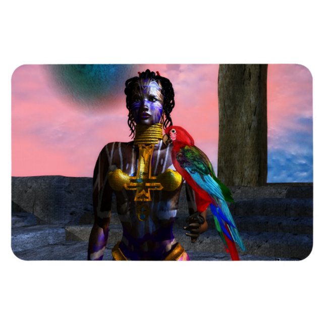 NORA CYBER WARRIOR MAGNET (Horizontal)