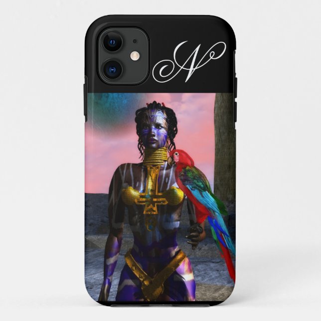 NORA CYBER WARRIOR MONOGRAM Case-Mate iPhone HÜLLE (Rückseite)