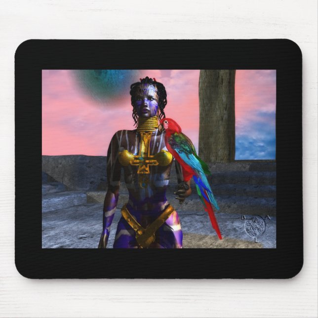 NORA CYBER WARRIOR MOUSEPAD (Vorne)