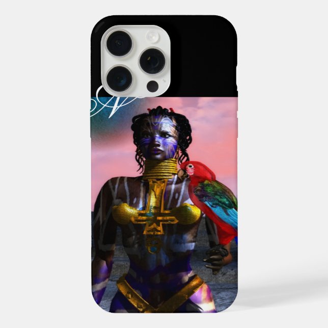 NORA CYBERKRIEGER MONOGRAMM iPhone HÜLLE (Rückseite)