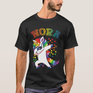 Nora Dabbing Unicorn T-Shirt
