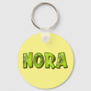 Nora Name Kiwi Design Schlüsselanhänger