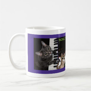 Nora The Piano Cat Kaffeetasse