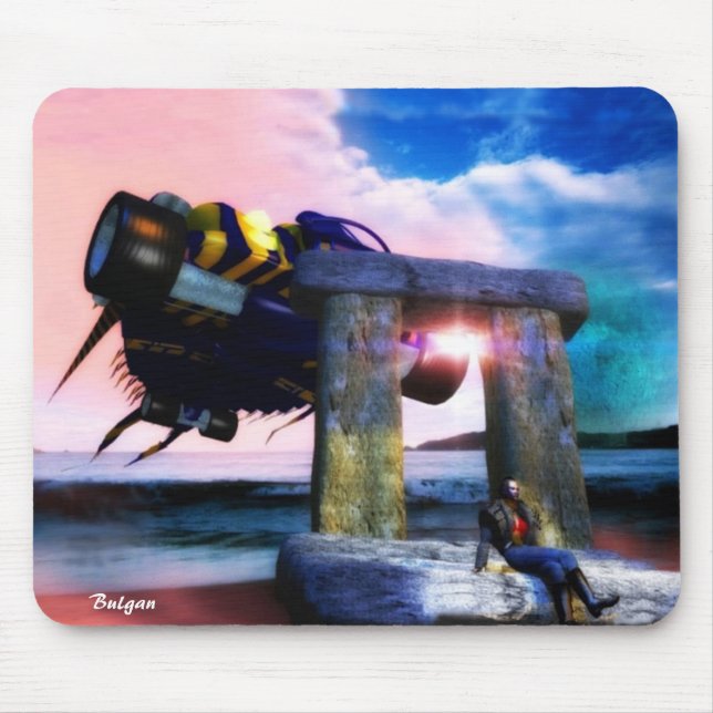 NORA, ZURÜCK IN DIE ZUKUNFT, Science Fiction, SCI- Mousepad (Vorne)