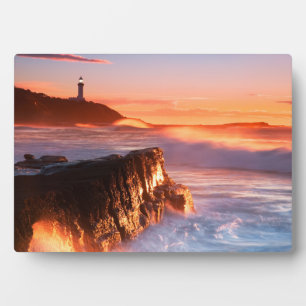 Norah Head Lighthouse   Soldiers Beach, Australien Fotoplatte