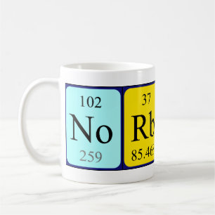Norbert Periodenname Tasse