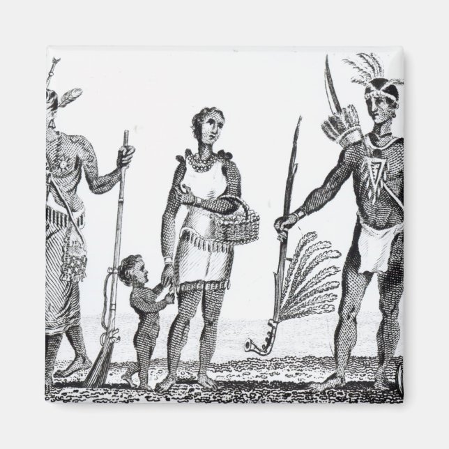 Nord-Amerikanische Ureinwohner Magnet (Vorne)