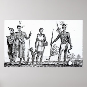 Nord-Amerikanische Ureinwohner Poster