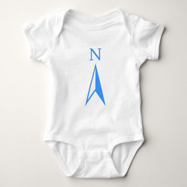 Nord Baby Strampler (Vorderseite)