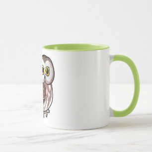 Nord Birdorable Säge-whet Eule Tasse