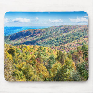 Nord-Carolina-Blaue-Gratpfade-Pfauengebirge Mousepad