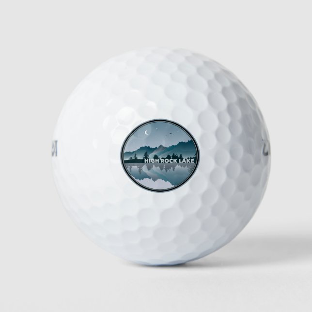 Nord-Carolina-Reflektion Golfball (Vorderseite)