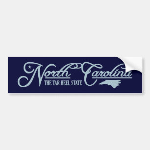 Nord-Carolina (Staat von meinen) Autoaufkleber