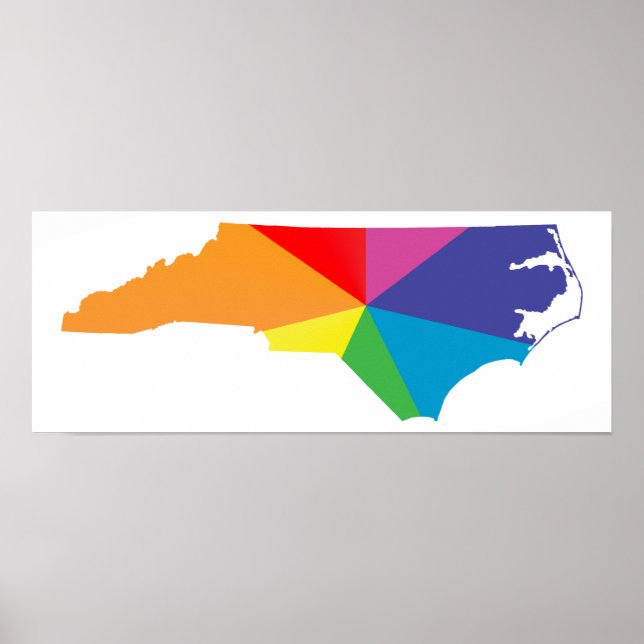 Nord Carolina Stolz. Poster (Vorne)