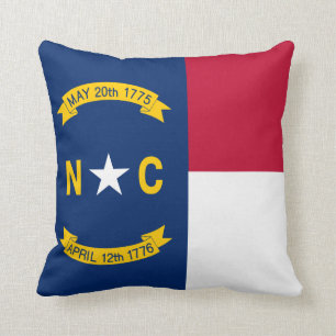 Nord-CarolinaStaats-Flagge Kissen
