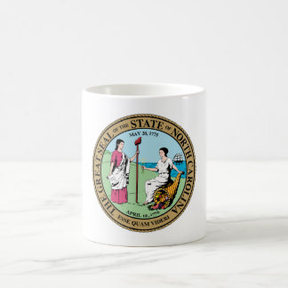 Nord-CarolinaStaats-Siegelamerika-Republiksymbol Kaffeetasse